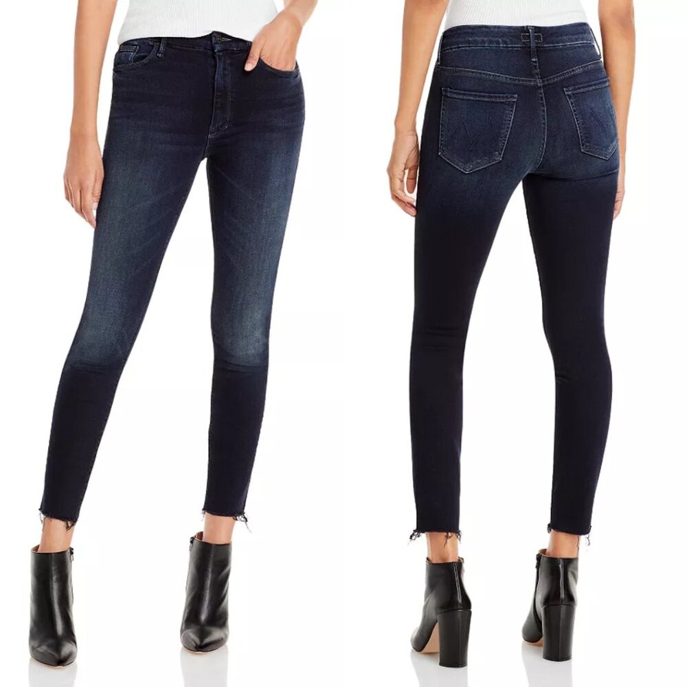 MOTHER High Waisted Looker Ankle in Last Call